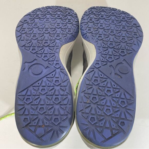 Nike KD Splatter Men’s Gray and Neon Sneakers Size 14 Style #554988-007 - Picture 11 of 12
